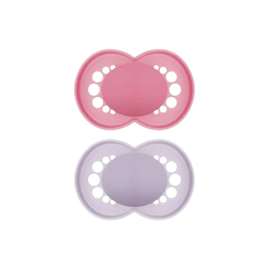 MAM Original Soother 6-18 months Pack of 2 - Pink