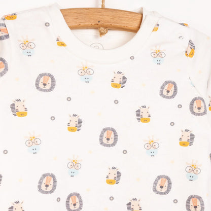 Pambuliq Baby Boy Long Sleeve Pyjamas Set - Dark Yellow