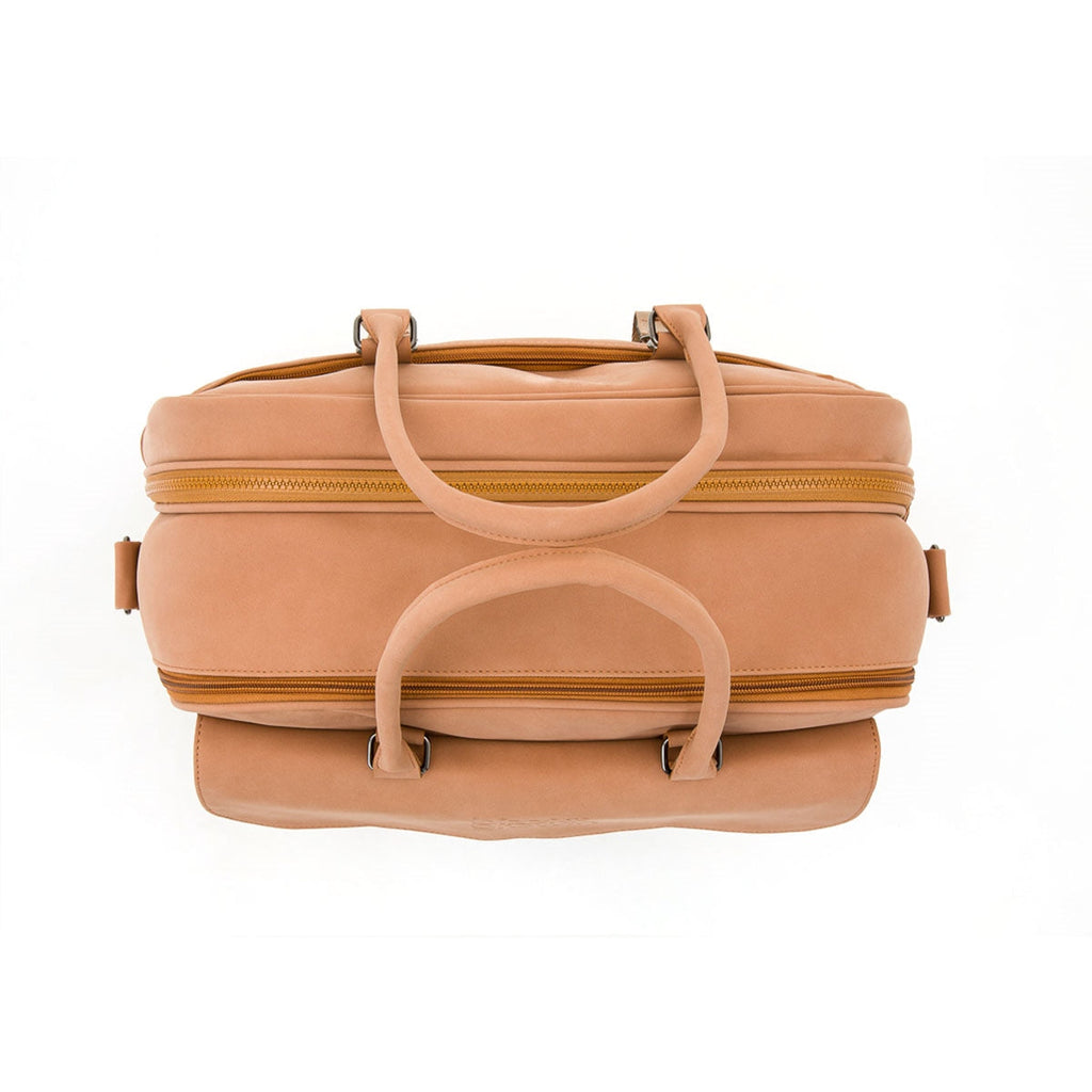 Bizzi Growin Baby Travel Crib and Changing Bag POD ® - Vegan Leather