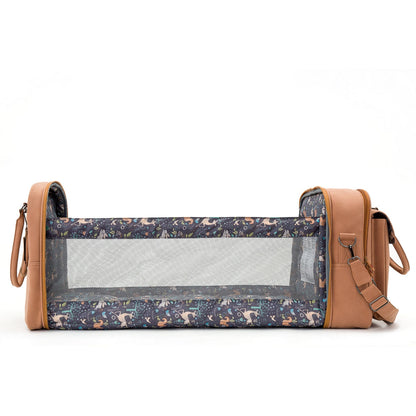 Bizzi Growin Baby Travel Crib Changing Bag POD ® - Vegan Leather