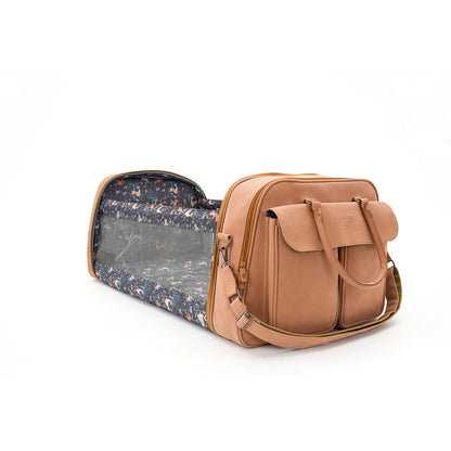 Bizzi Growin Baby Travel Crib Changing Bag POD ® - Vegan Leather