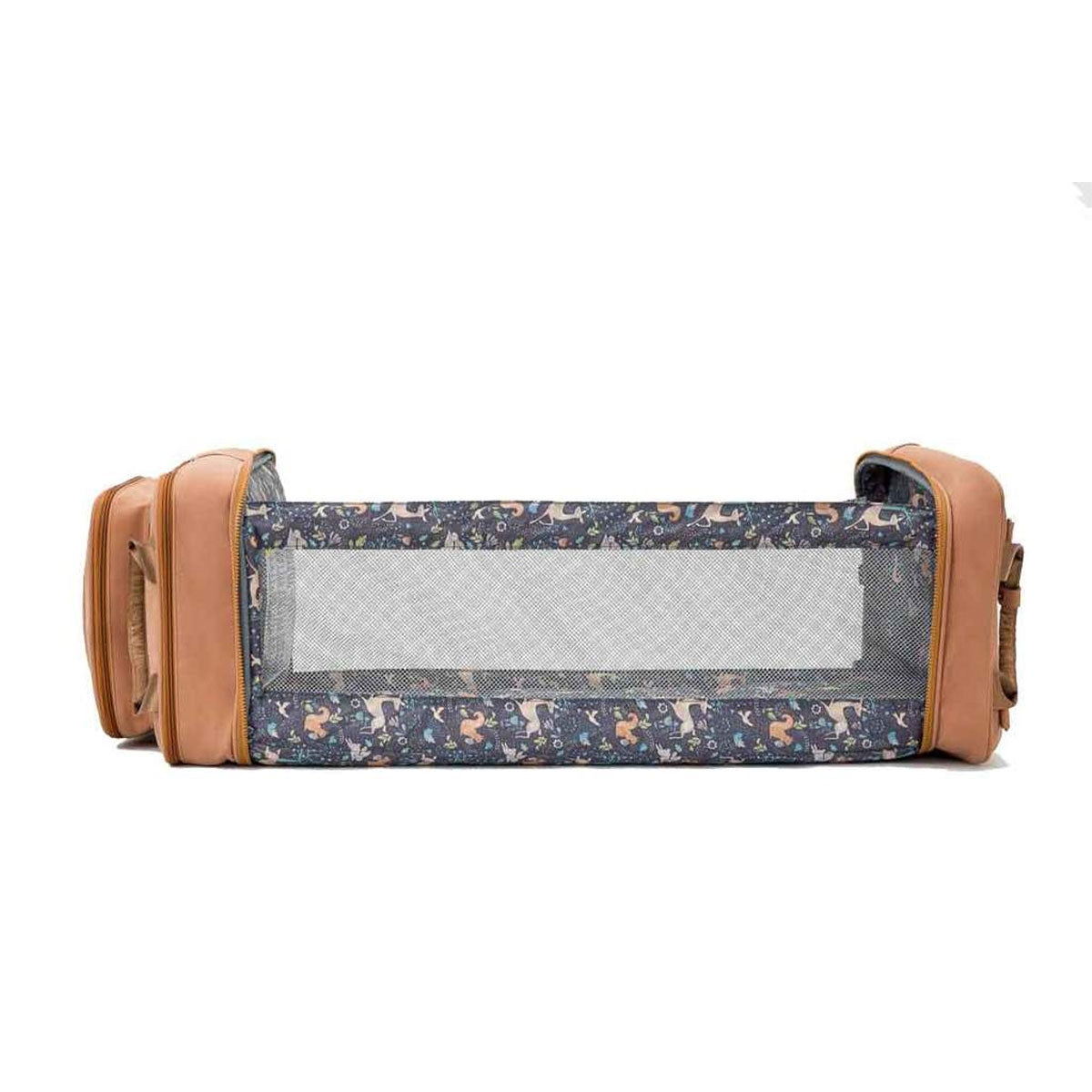 Bizzi Growin 2-in-1 Travel Bag & Baby Crib Vegan Leather - RucPOD ®