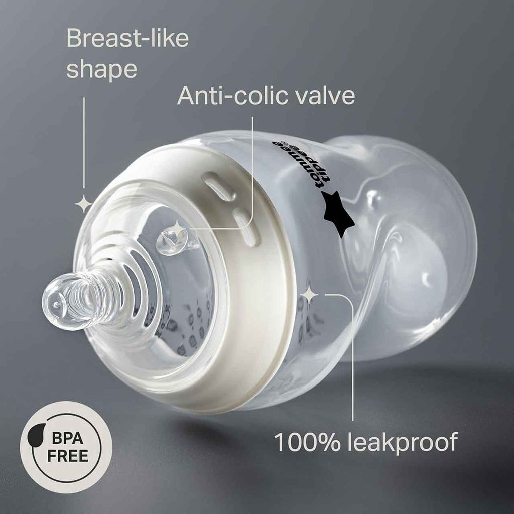 Tommee Tippee Natural Start Starter Bottle Kit Muted