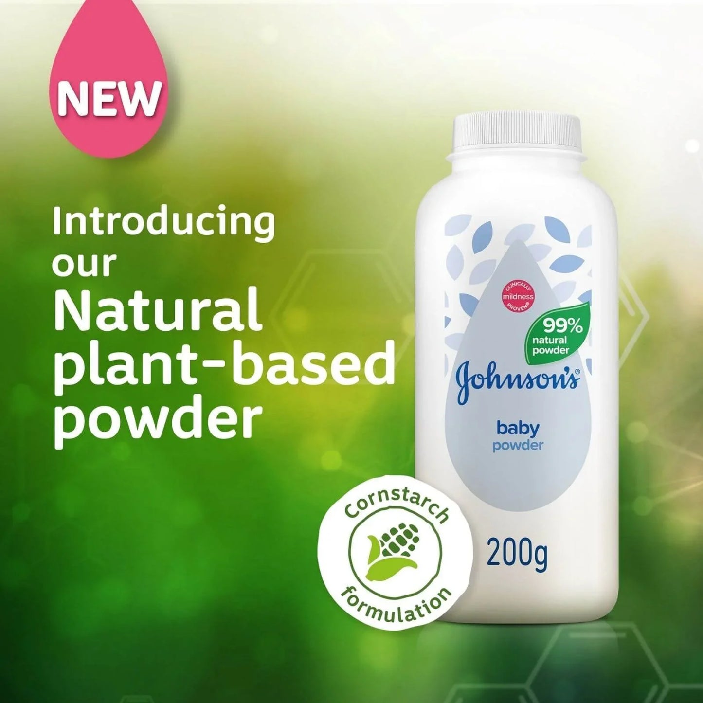 Johnson's Baby Powder Natural 200g
