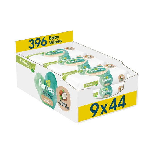 Pampers Harmonie Coco Baby Wipes 9x44 pcs