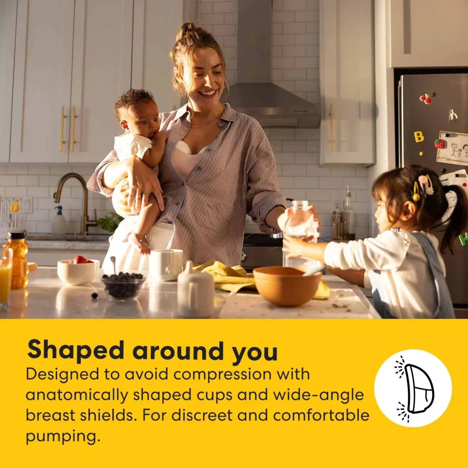 Medela Motion InBra Single Electric Wearable Breast Pump