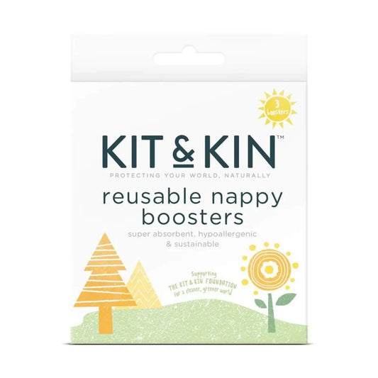 Kit & Kin Reusable Nappy Boosters 3 pcs