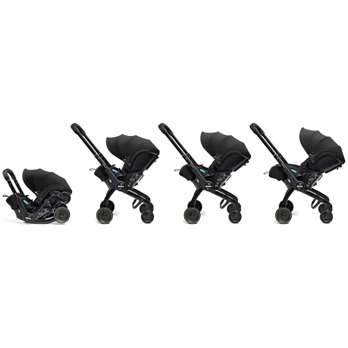 Doona X Infant Car Seat & Stroller - Nitro Black