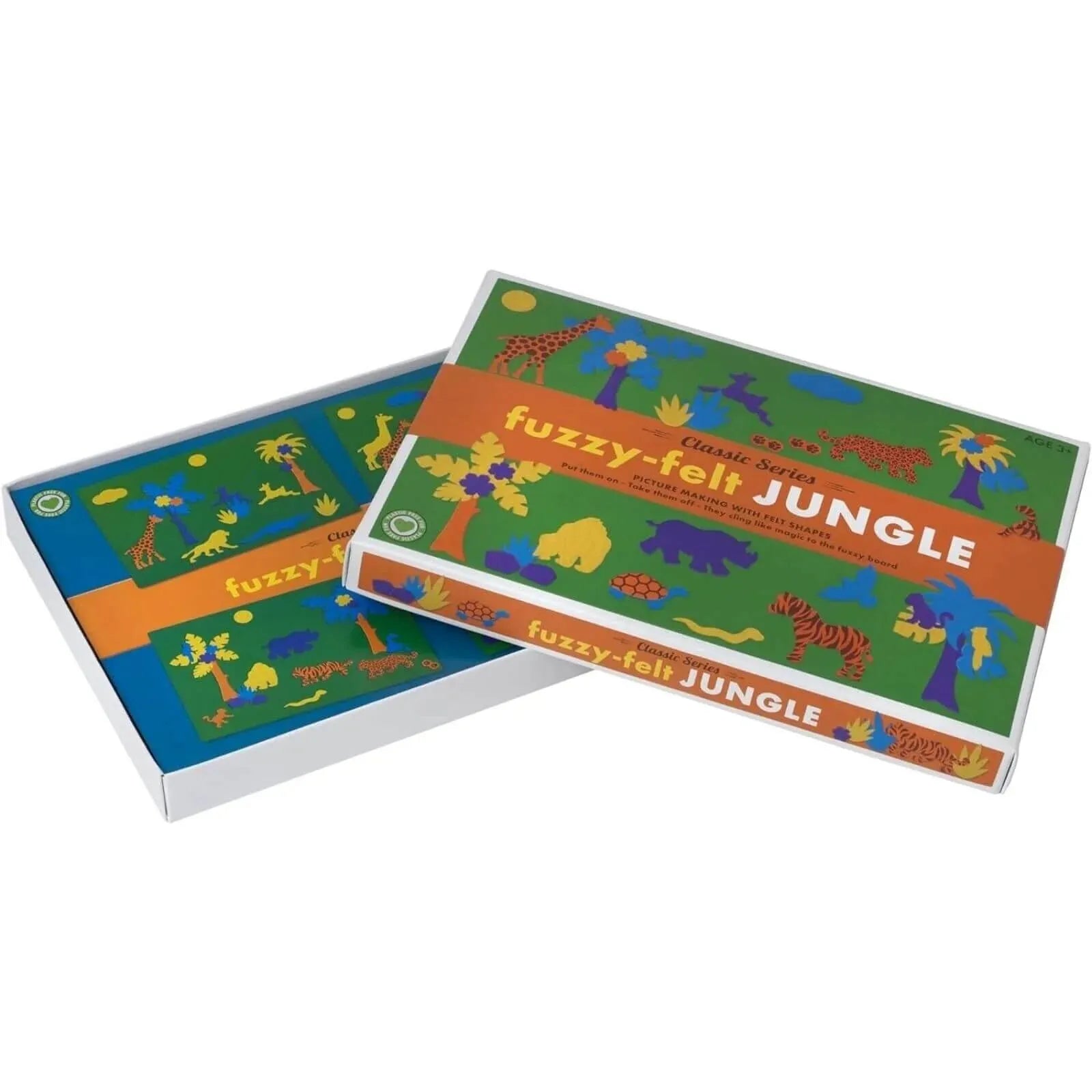 Fuzzy Felt Retro Classic - Jungle