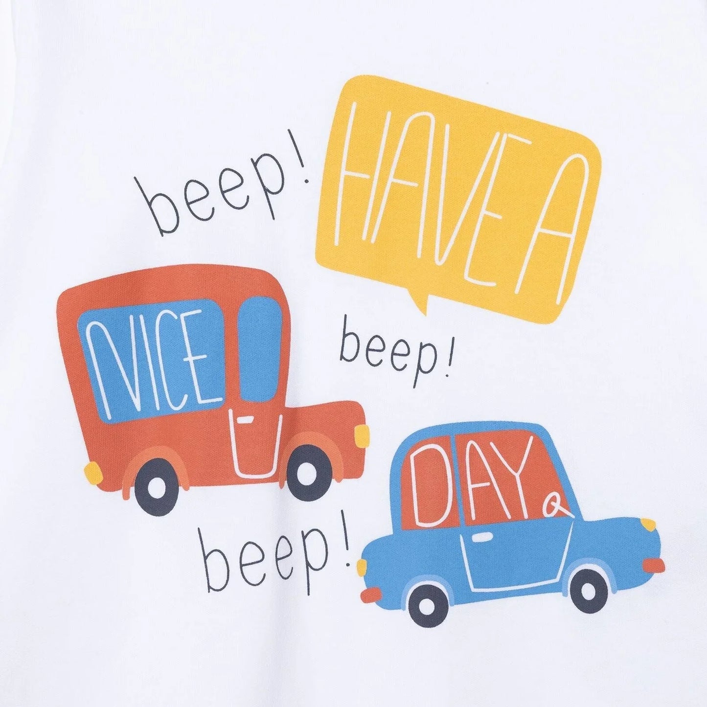 HelloBaby Christmas Baby Boy Long Sleeve Pyjamas Set - Ecru