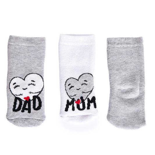 HelloBaby Unisex Chenille Socks 3 Pack - White