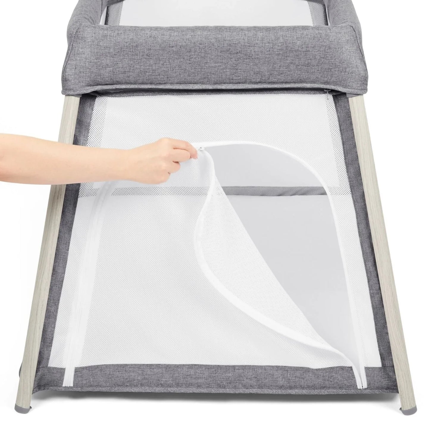 Ickle Bubba Scout 2-in-1 Travel Cot & Playpen - Ash Grey