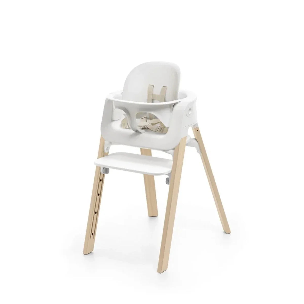 Stokke Steps Highchair - White / Natural