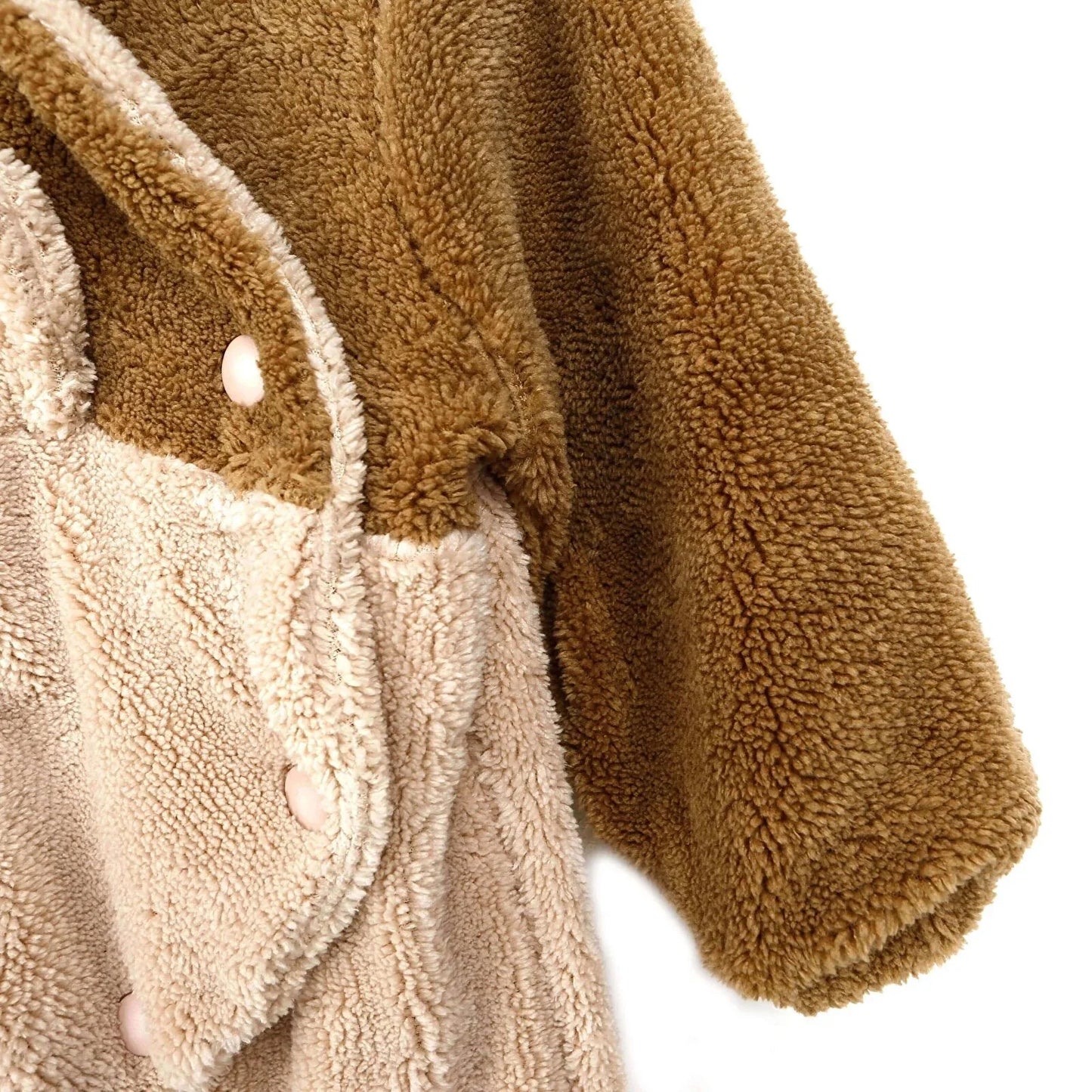 Midimod Newborn Baby Boy Cute Bear Welsoft Jumpsuit - Brown