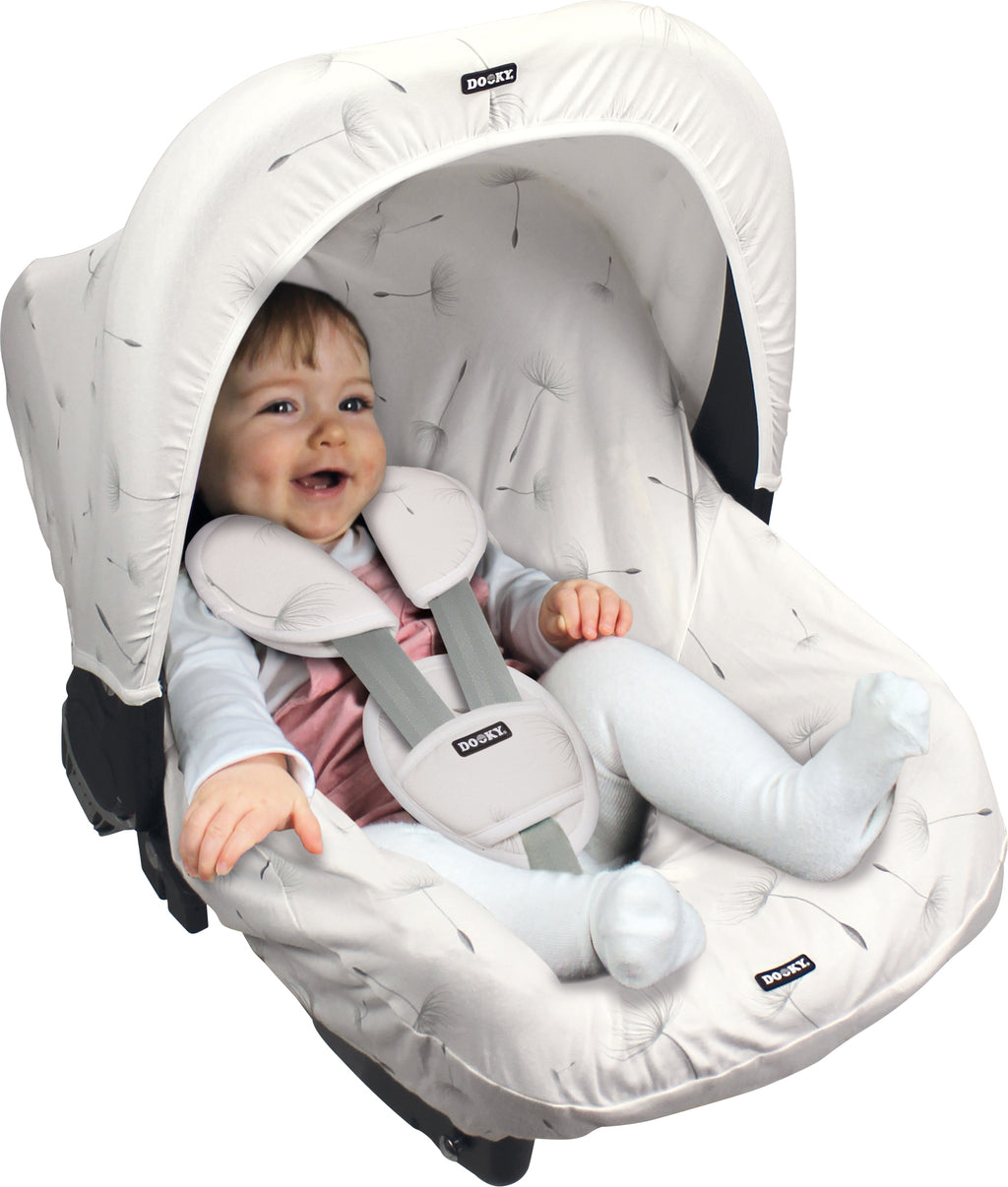 Dooky Universal Car Seat Pads (Dandelion)