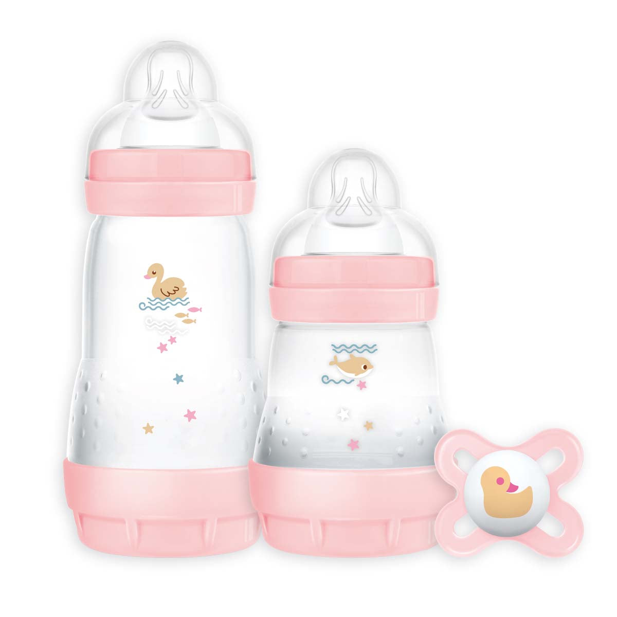 MAM Newborn Essentials Starter Set (Available in Cream Linen/Pink/Sage Green) - DESIGN MAY VARY TO IMAGE SHOWN