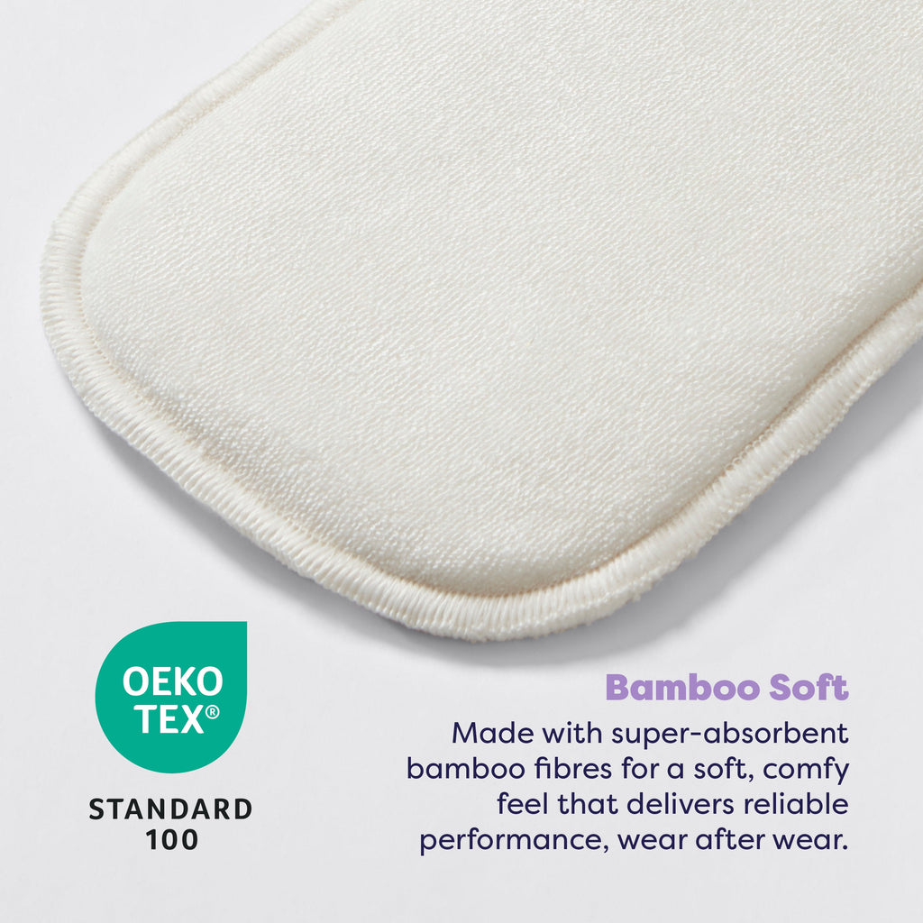 The Nighttime Reusable Nappy Bundle in Garden Party