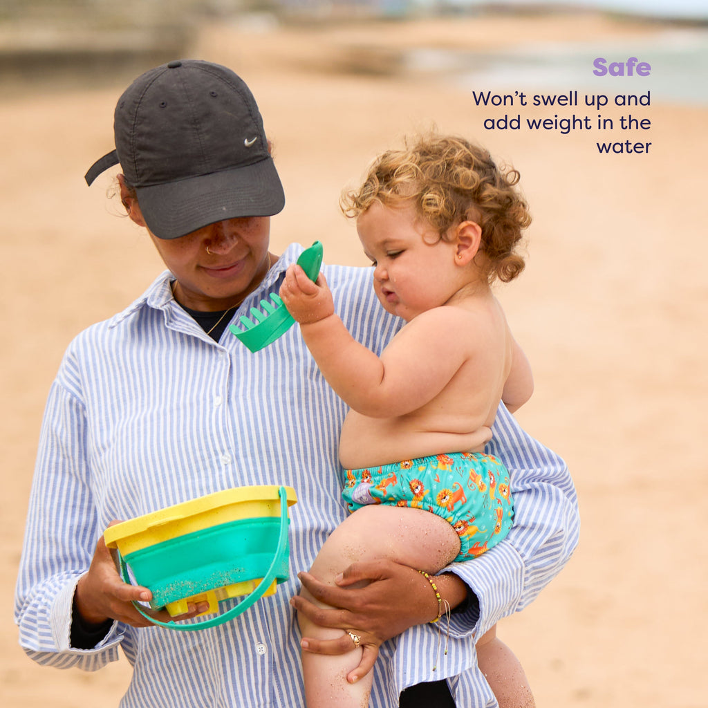 Reusable Swim Nappy in Cool Cats