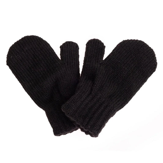 HelloBaby Boy Mitten - Black
