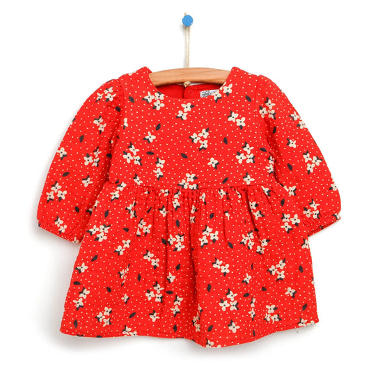 HelloBaby Basic Baby Girl Floral Muslin - Coral