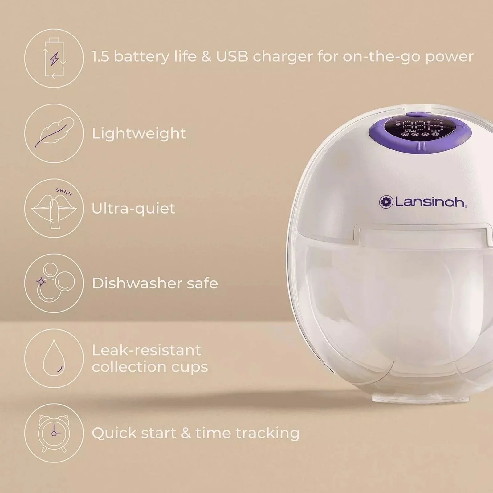 Lansinoh Double Wearable Breast Pump