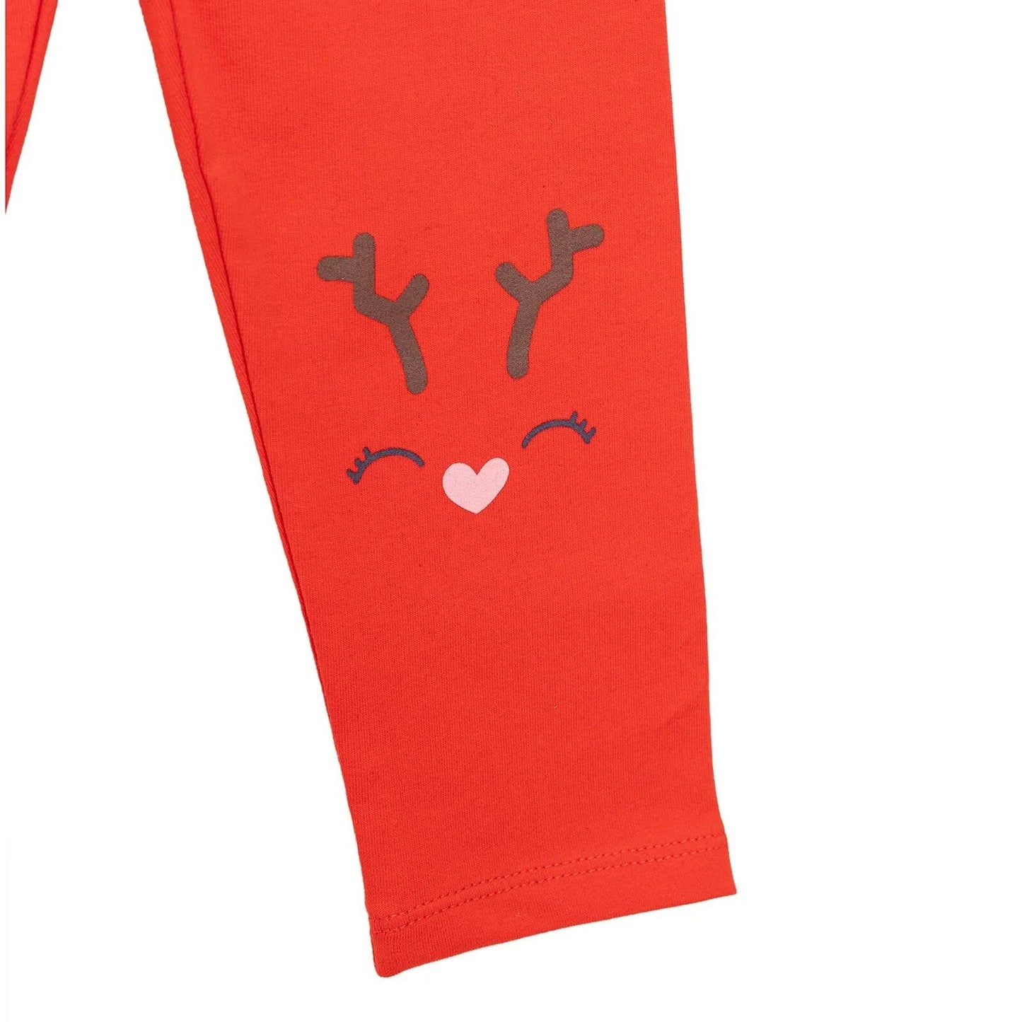 HelloBaby Christmas Baby Girl Tights - Red