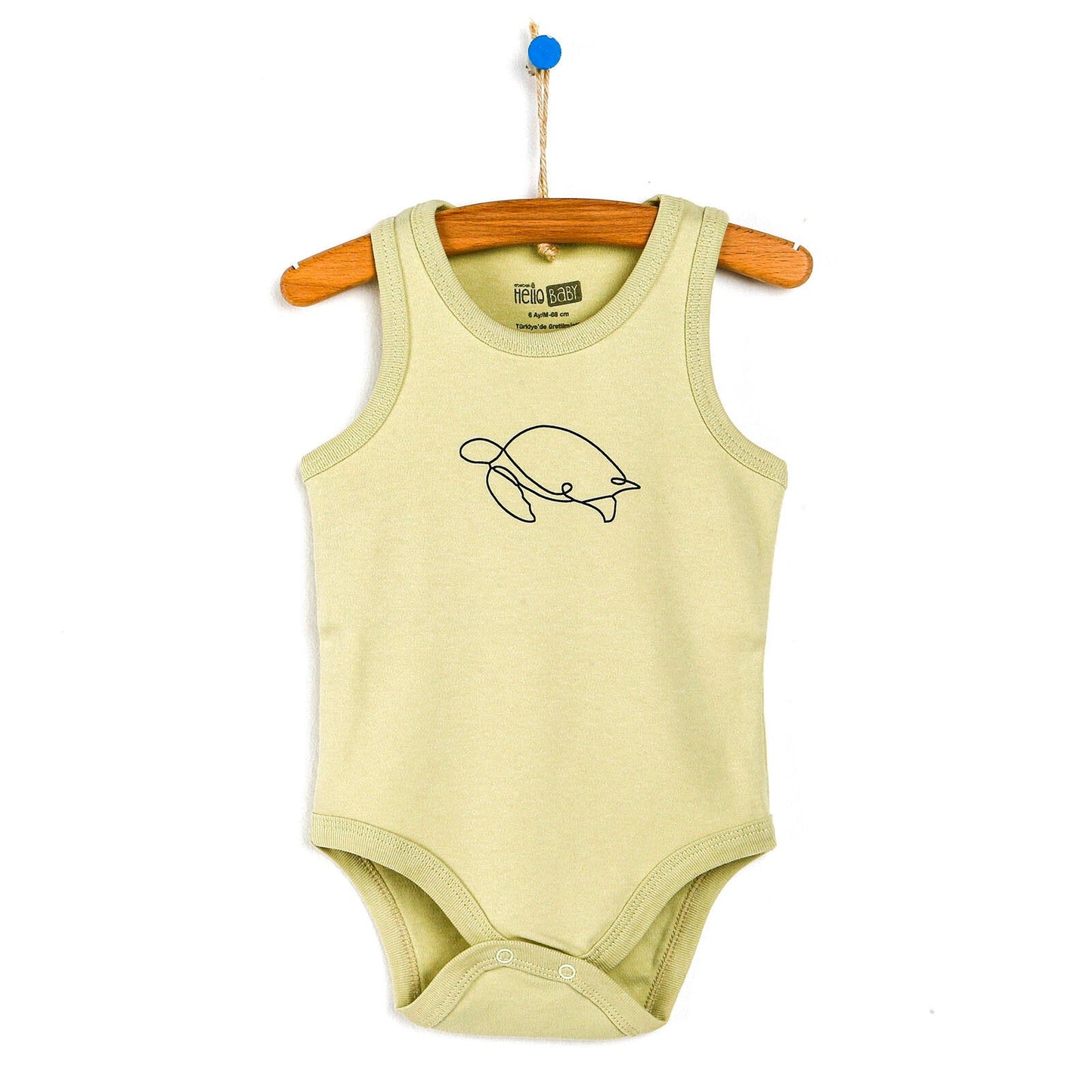 HelloBaby Athlete Bodysuit - Khaki