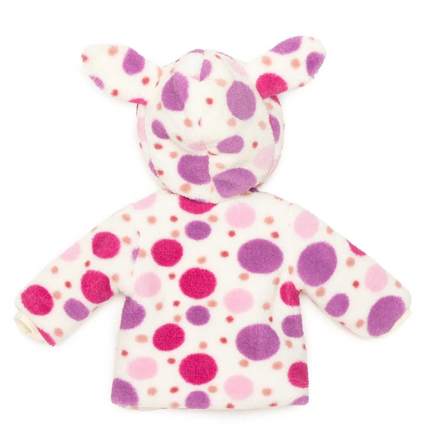 HelloBaby Basic Girl 3D Ears Welsoft Jacket - Rose