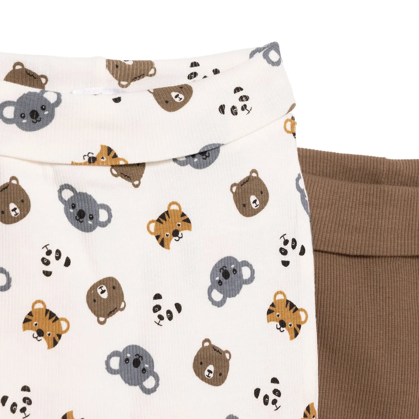 HelloBaby Boy 2 Piece Footles Bottom - Light Brown