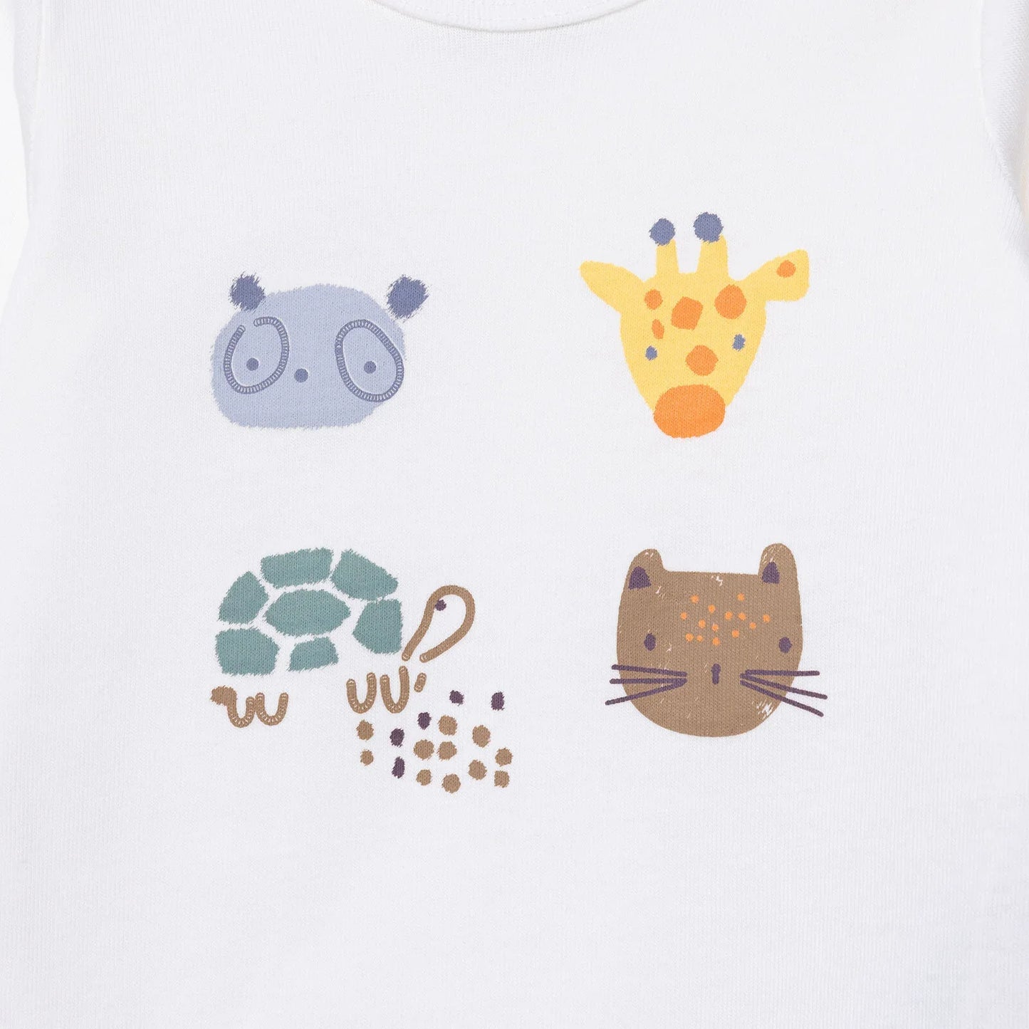 HelloBaby Long Sleeve Body 2 Pack - Ecru