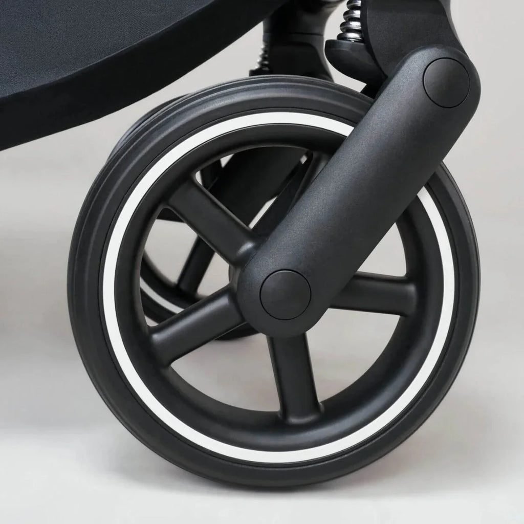 Cybex EOS Lux Silver 2-in-1 Pushchair - Moon Black