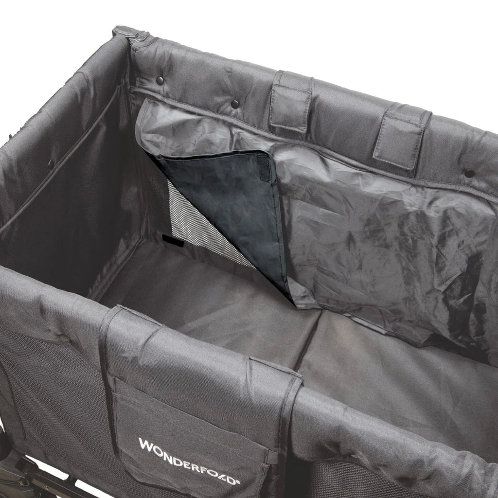Wonderfold W2 Luxe Pro Stroller Wagon - Charcoal Grey