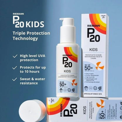 P20 Kids SPF 50+ Sun Cream 100ml