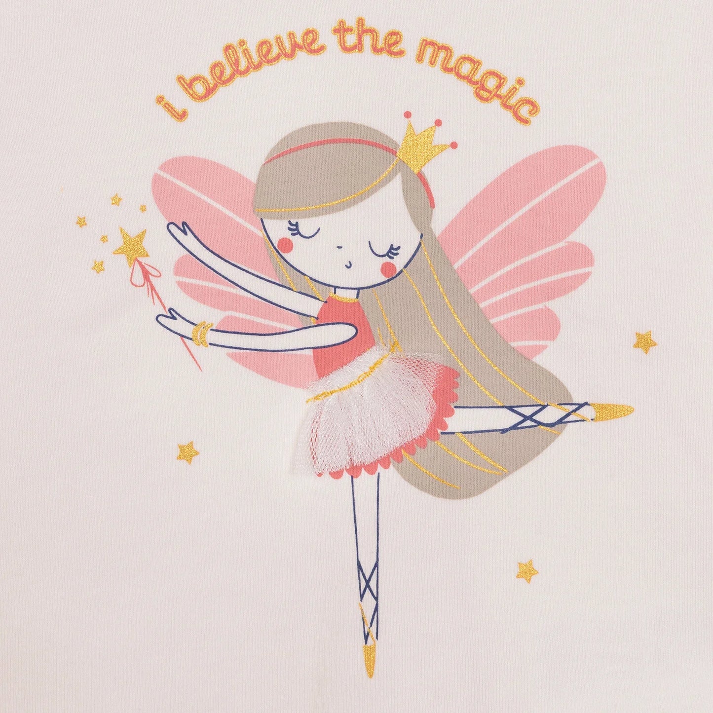 HelloBaby  Baby Girl  Long Sleeve Pyjamas Set - Ecru