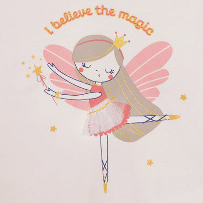 HelloBaby  Baby Girl  Long Sleeve Pyjamas Set - Ecru