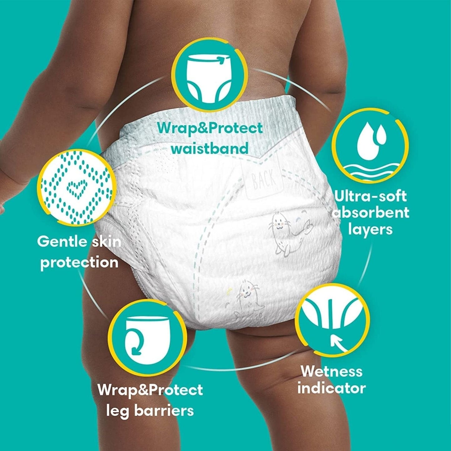 Pampers Baby Dry Size 4 - 25 nappies