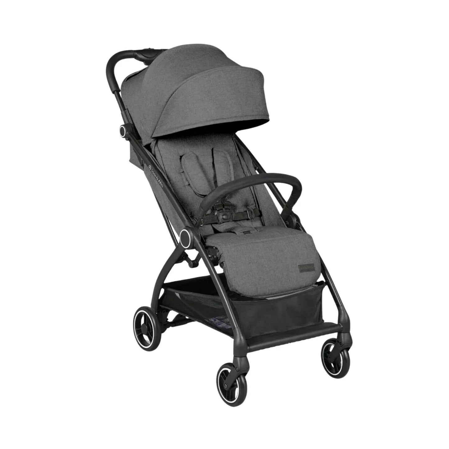 Ickle Bubba Aries Autofold Stroller - Graphite Grey