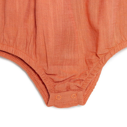 HelloBaby Baby Girl Athlete Bodysuit - Vermilion