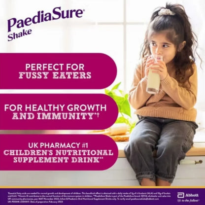 PaediaSure Shake Vanilla Flavoured Nutritional Supplement Powder for Kids 400g