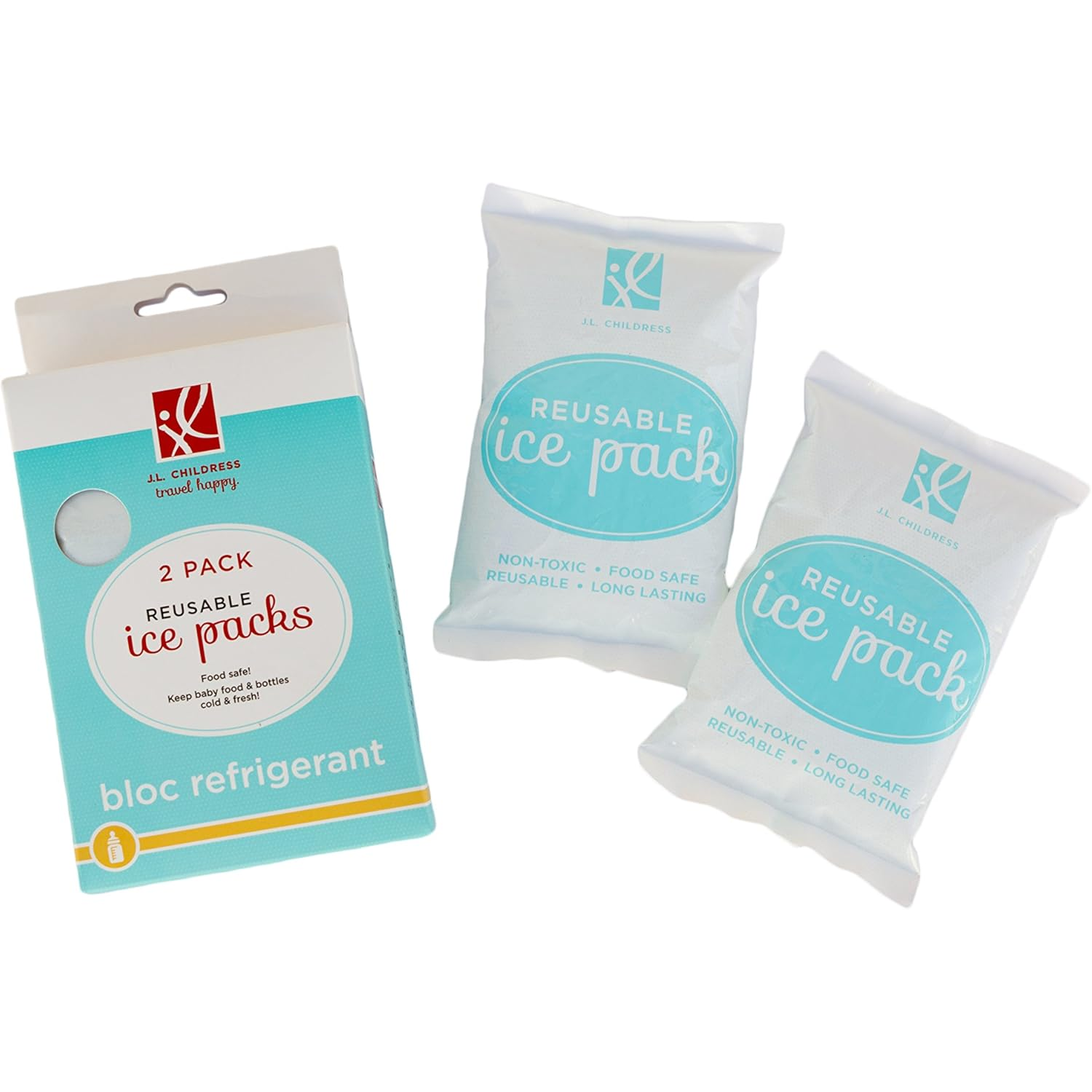 JL Childress Reusable Ice Packs – 2 Pack