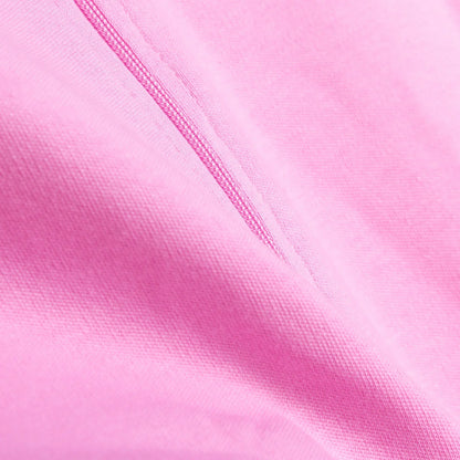 HelloBaby Newborn Girl Footed Jumpsuit - Pink