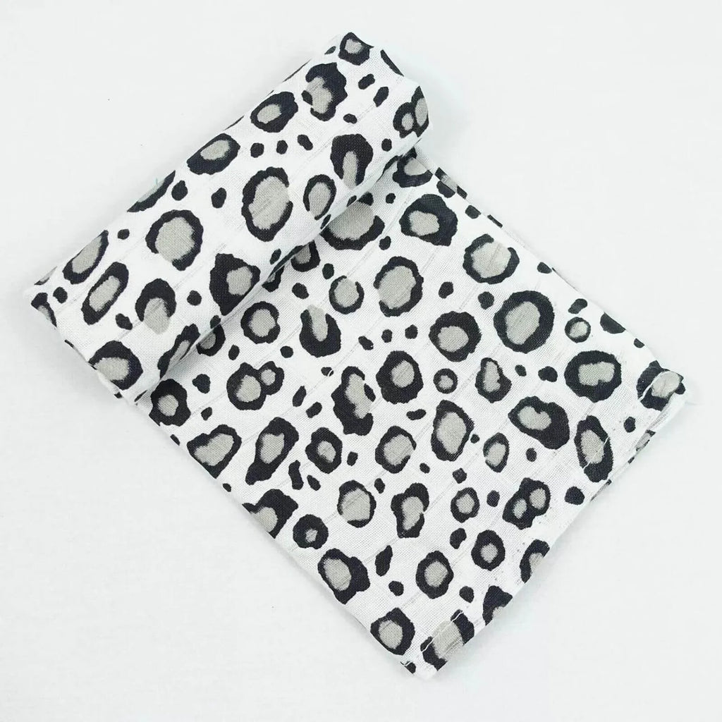 MuslinZ Bamboo/Organic Cotton Muslin Set - Leopard