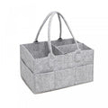 Kono Grey Felt Caddy Organiser With Storage