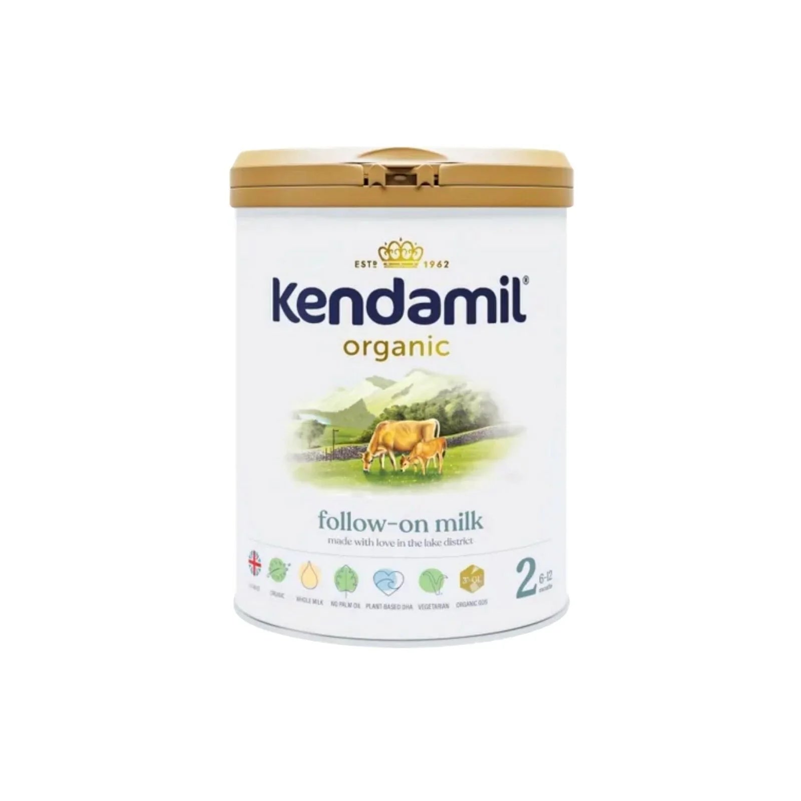 Kendamil Stage 2 Organic Follow On Milk 6-12 months 800g