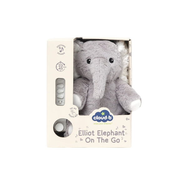 Cloud B Elliot the Elephant On The Go™ Baby Sound Soother