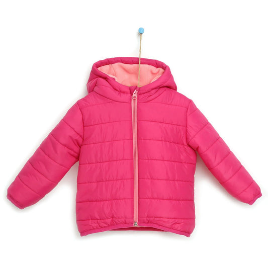HelloBaby Basic Hooded Coat - Pink