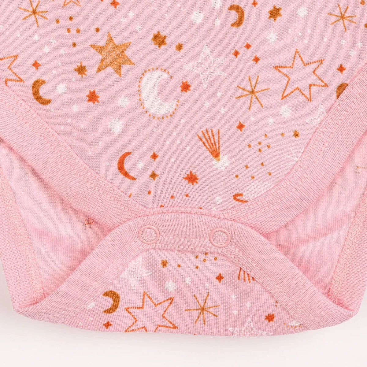 HelloBaby 2-Pack Short Sleeve Bodysuits Girls - Pink