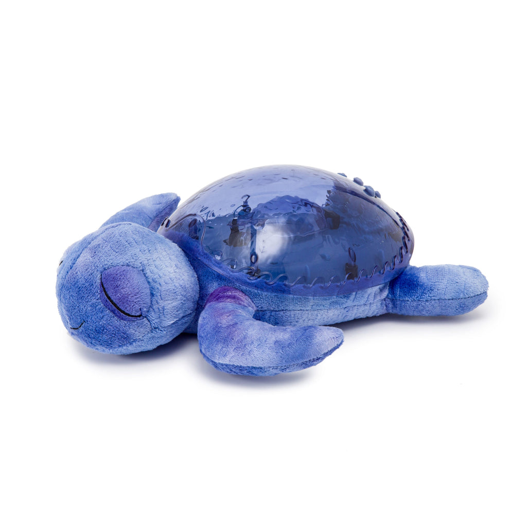 Cloud B Tranquil Turtle Rechargeable Projector Nightlight with White Noise Soothing Sounds - Ocean Blue (Colour)