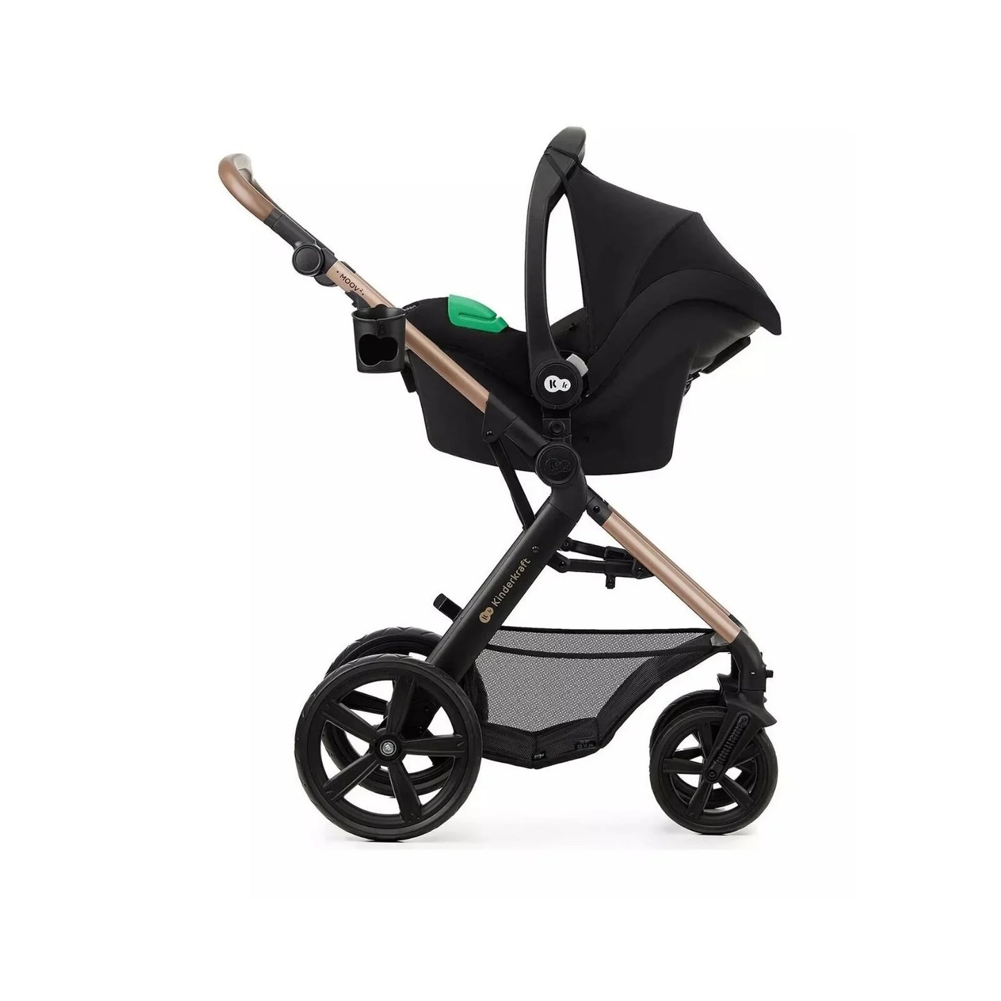Kinderkraft Moov 2 3-in-1 Travel System - Beige