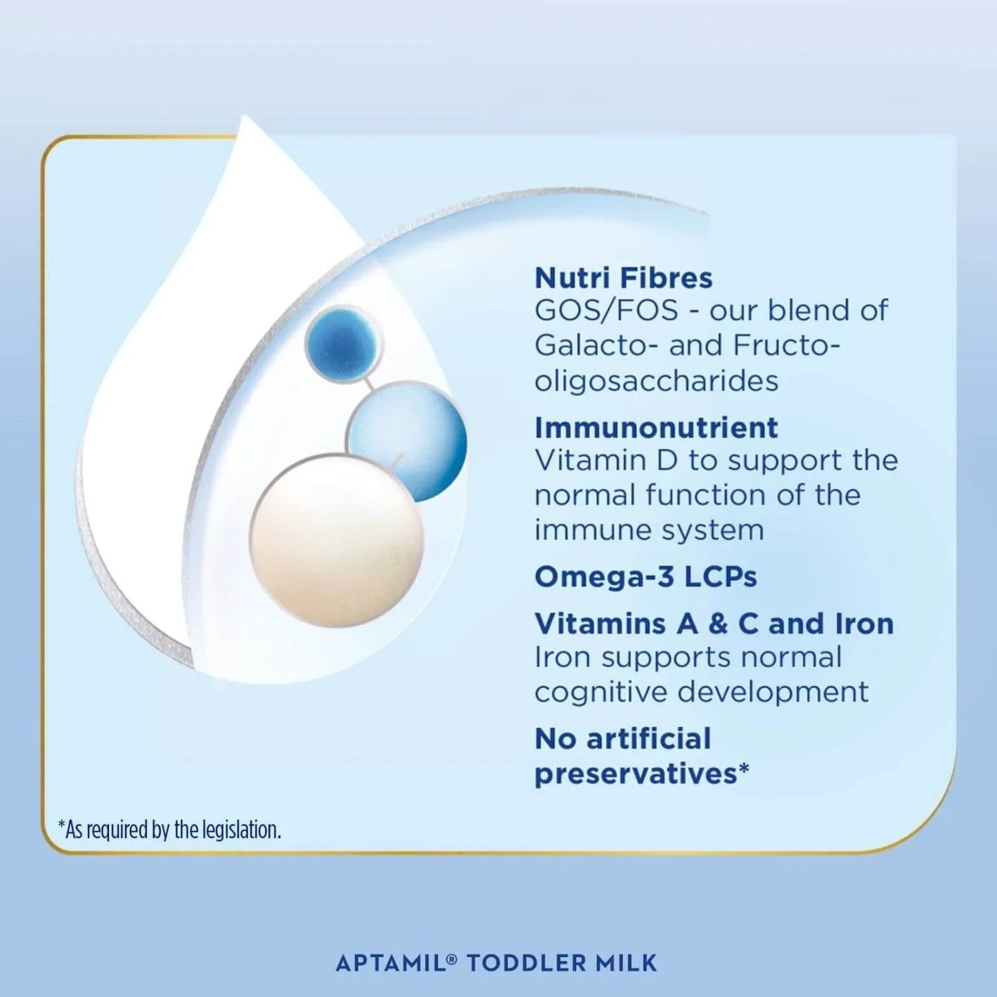 Aptamil 3 Growing Up Milk Powder 1-2 years 800g